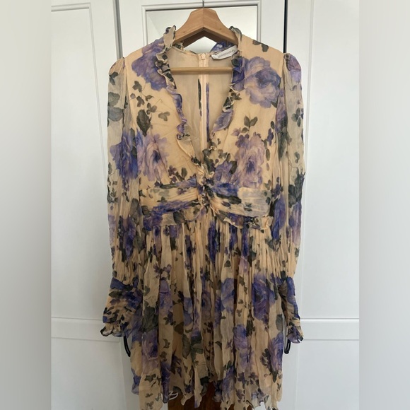 Zimmermann Lyrical Ruffled Mini Dress - Picture 7 of 7